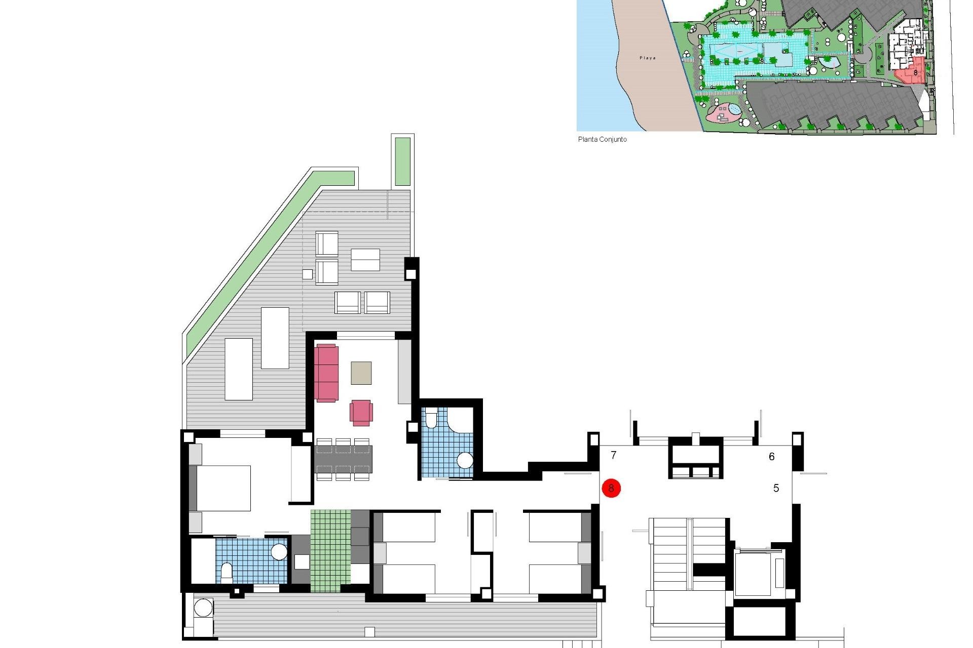 Nybygg - Apartment -
Denia - Las Marinas