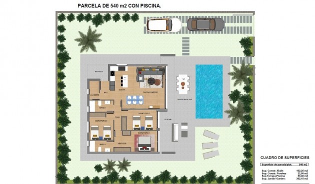 Obra nueva - Villa -
Calasparra - Urbanización Coto Riñales